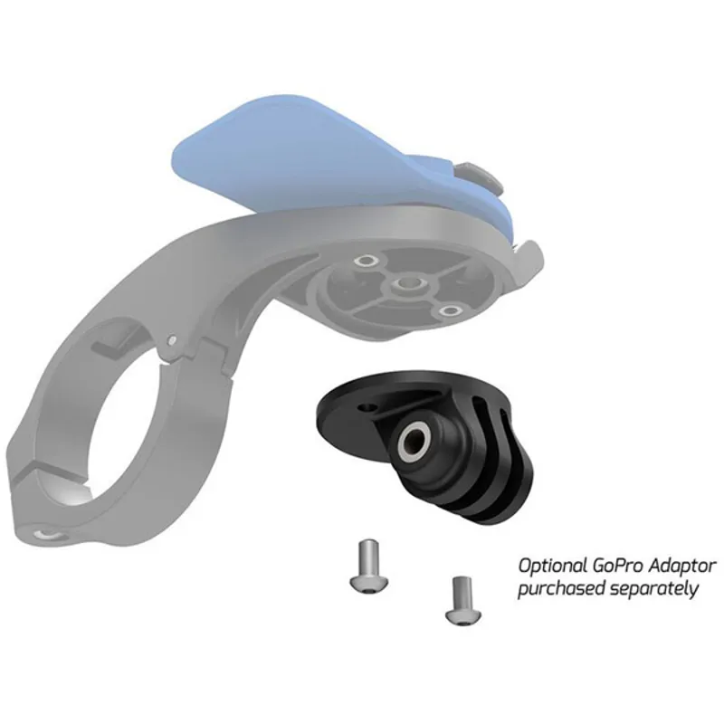 Quad Lock Out Front Mount GoPro Adapter in Blue/Black