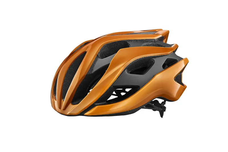 Giant Rev Mips Mens Road Helmet in Radient Orange-1