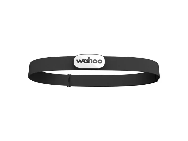 Wahoo TRACKR Heart Rate Monitor Rechargeable Chest Strap in Black